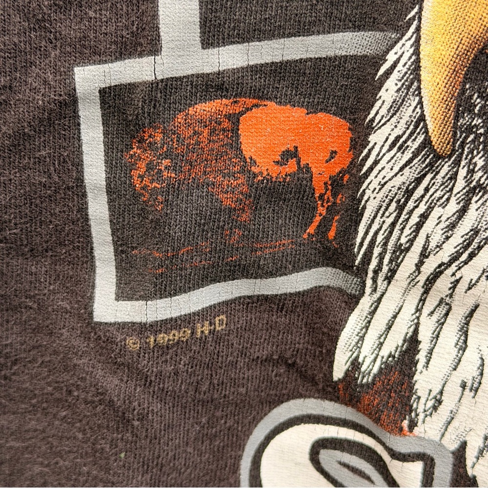 Vintage 1999 Harley-Davidson Black Hills Rally 59th Anniversary Tank Tee Size XL - Picture 3 of 8